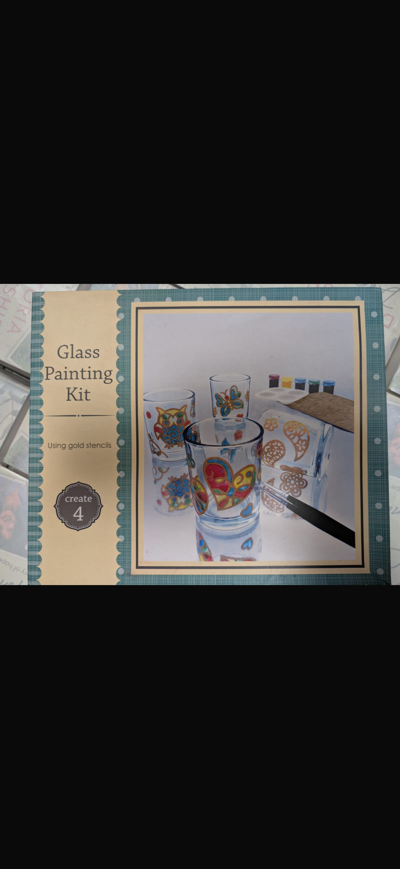 Decorate your own glasses kit