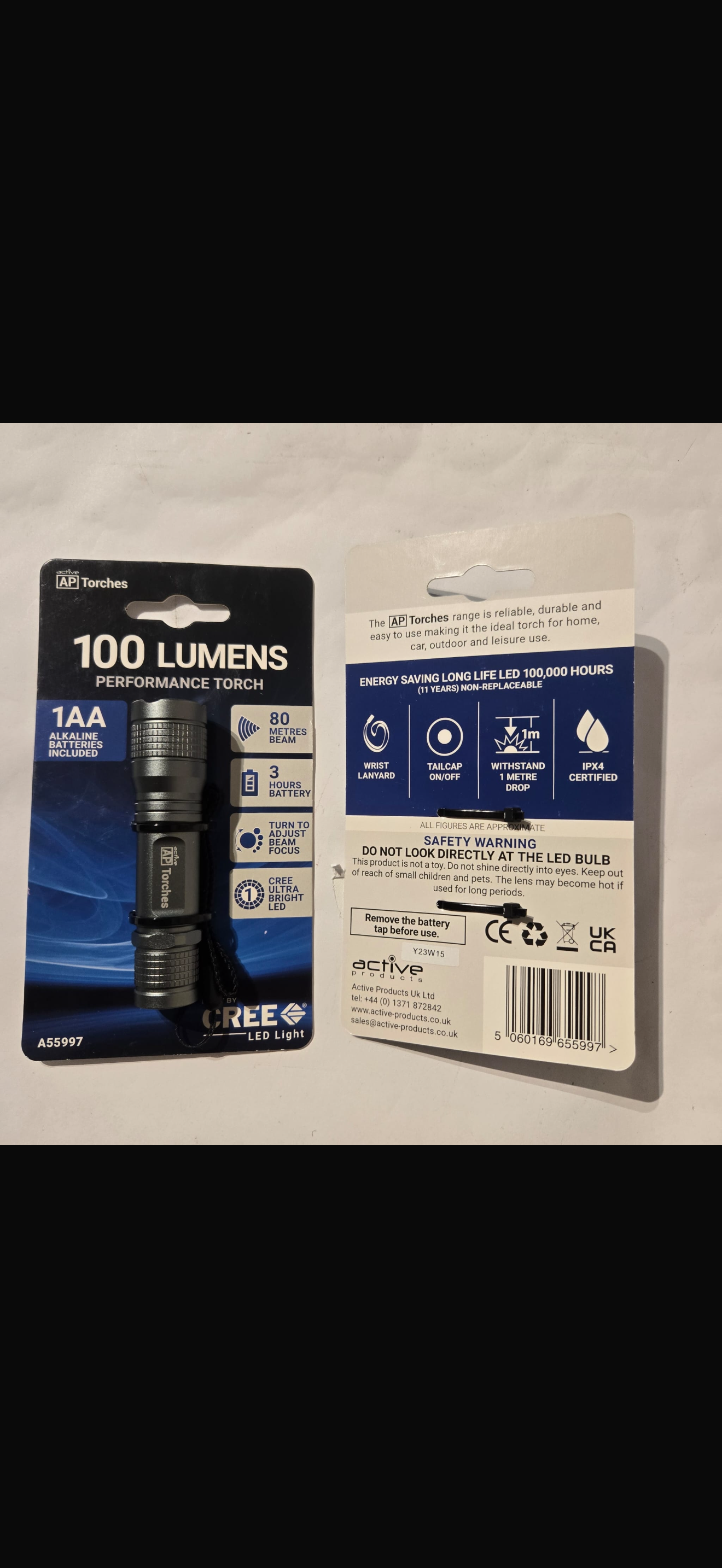 Metal led torch