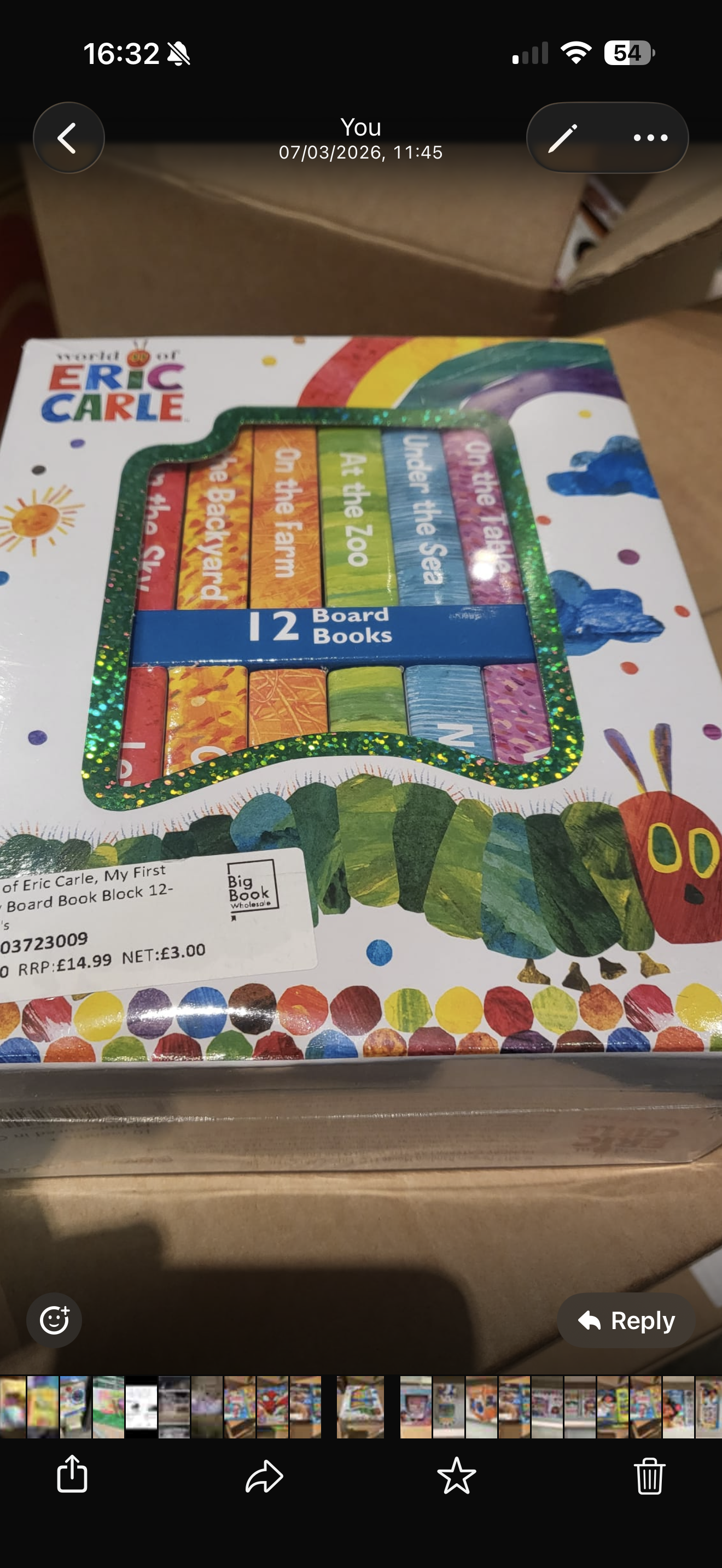 The hungry caterpillar
