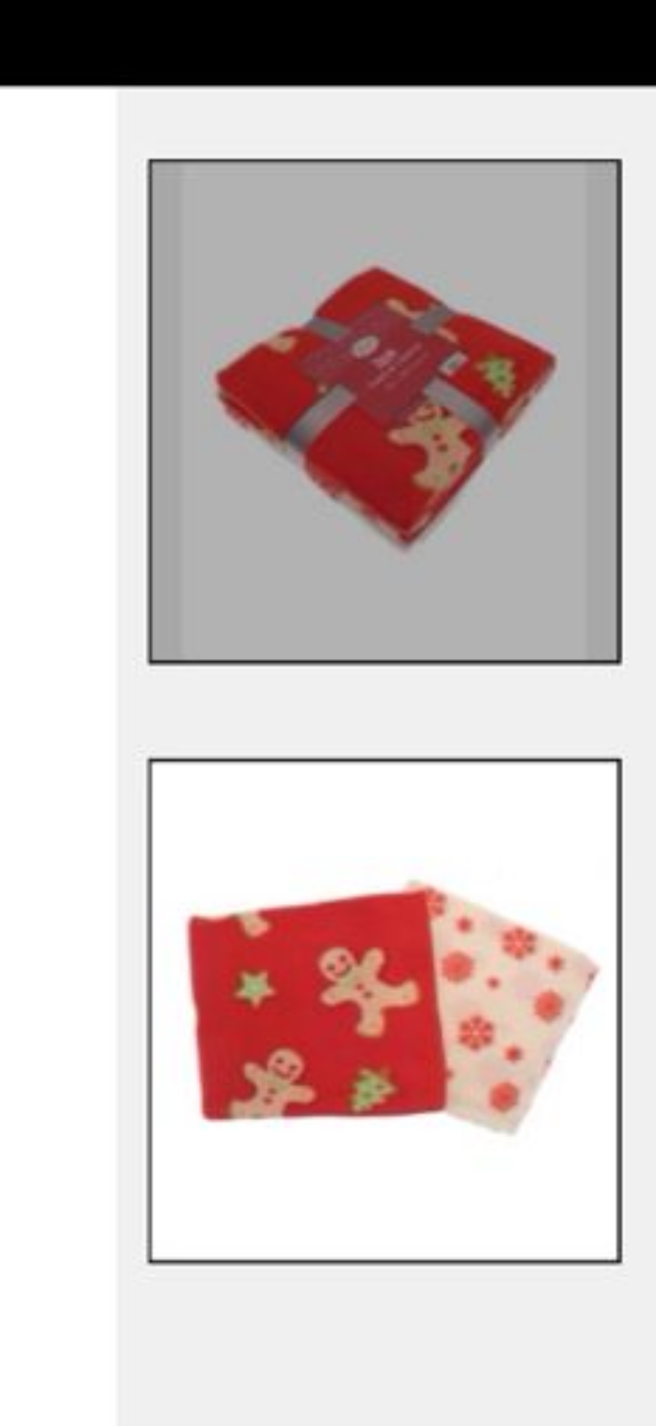 Fleece throws twin pack