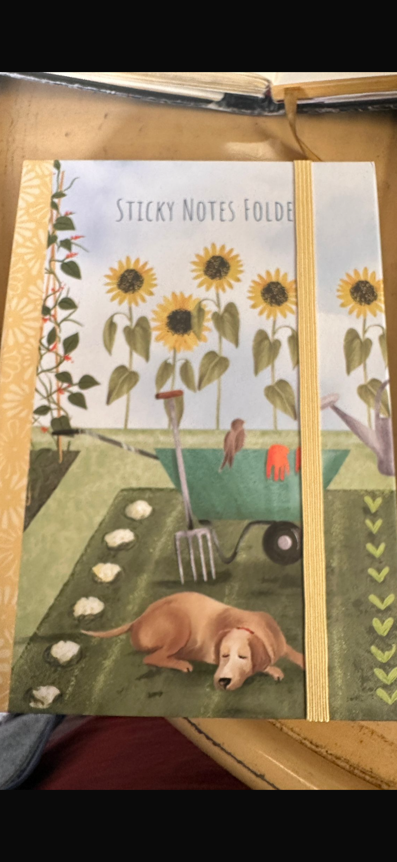In the garden sticky notes memo set