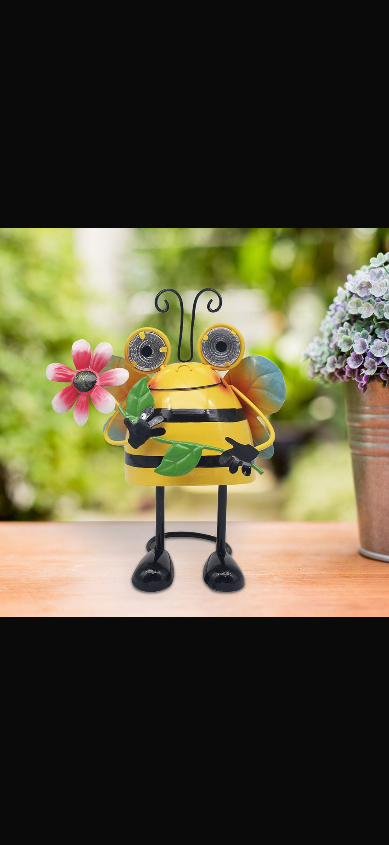 Bright eyes solar garden animals