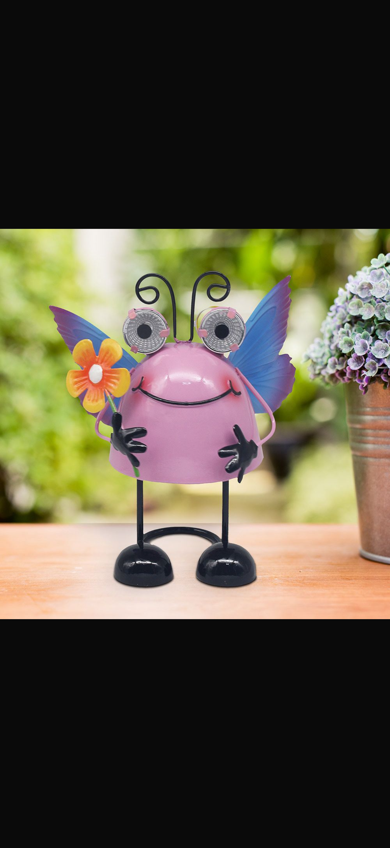 Bright eyes solar garden animals