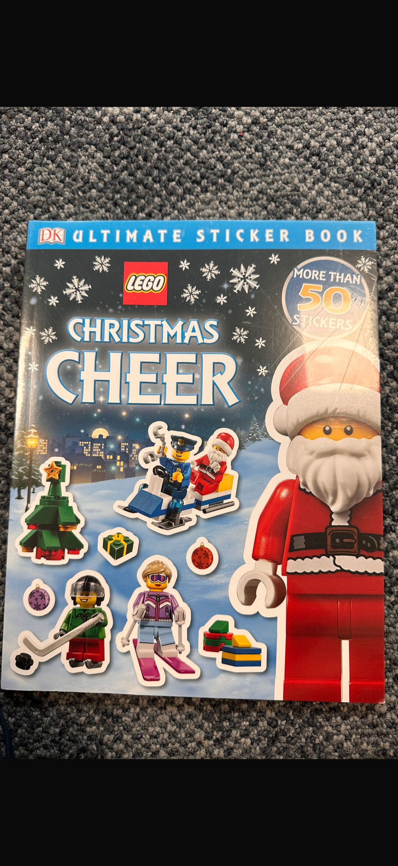 Lego winter wonderland sticker activity books set