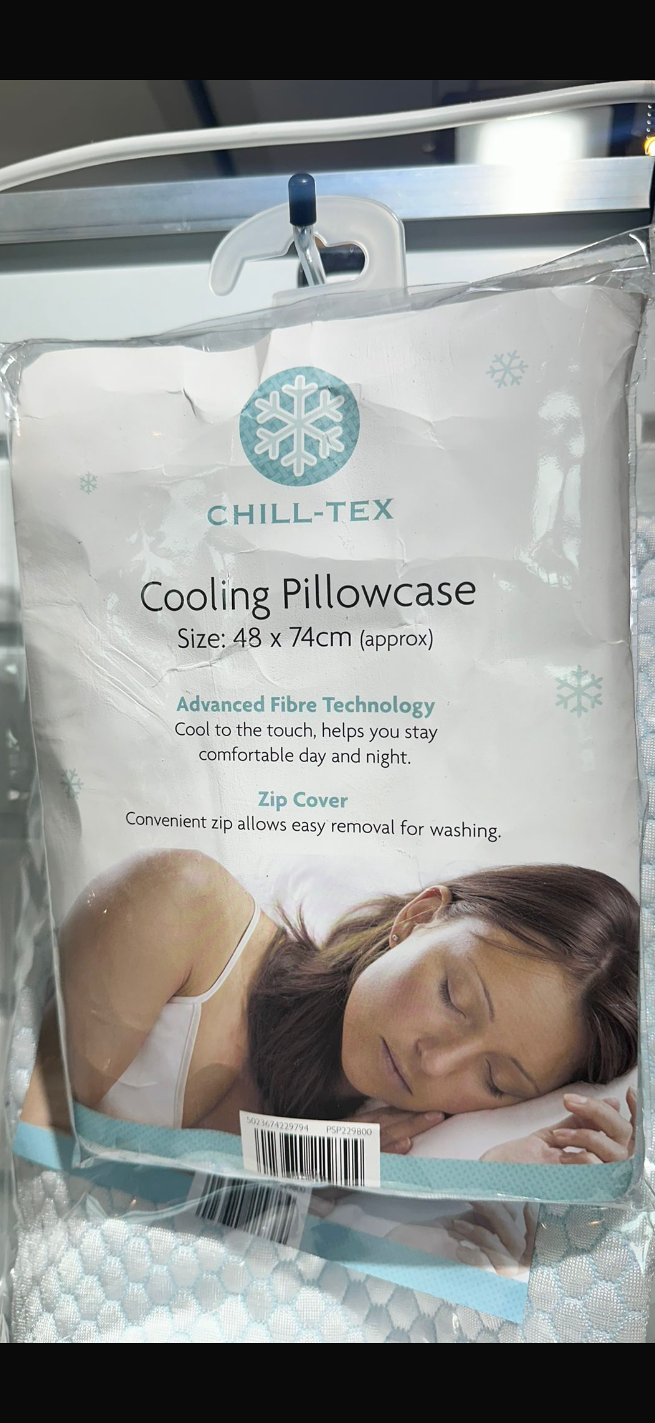 Cooling pillow case
