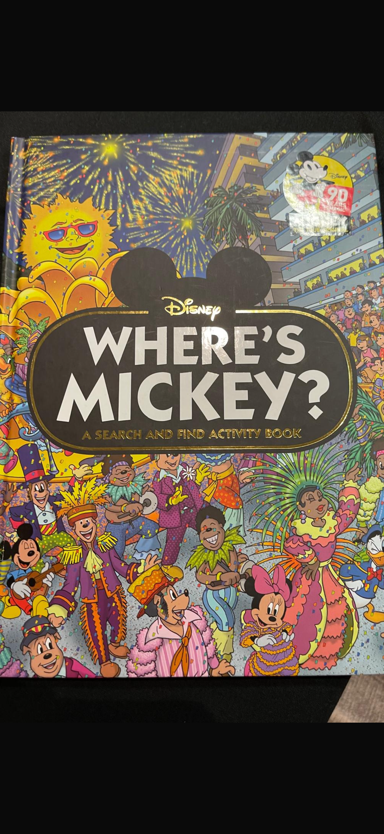 Where’s Mickey search & find book