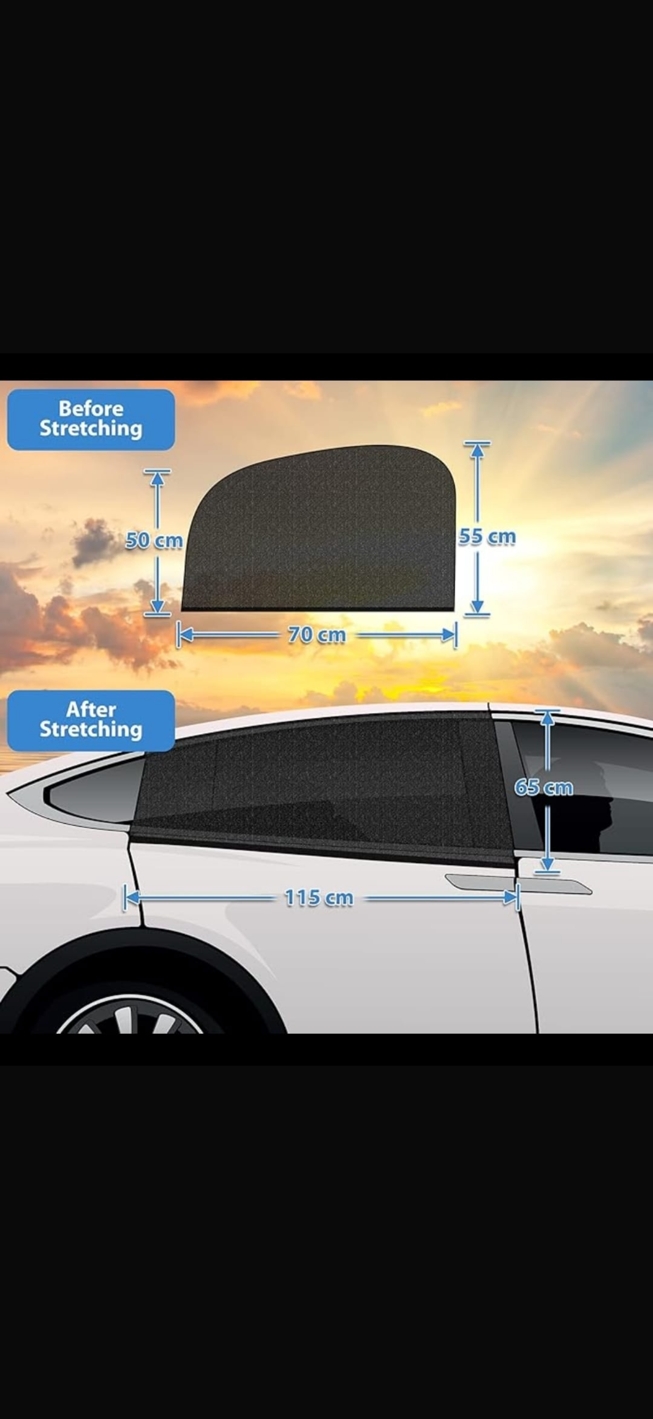 Car window socks pack