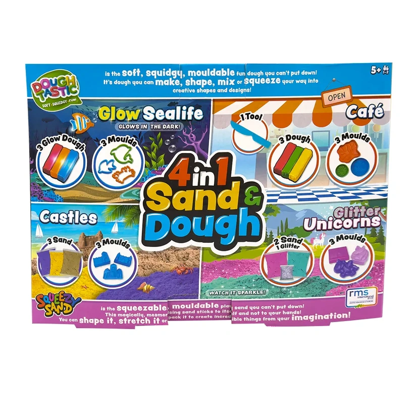 4-in-1 Sand And Dough Set