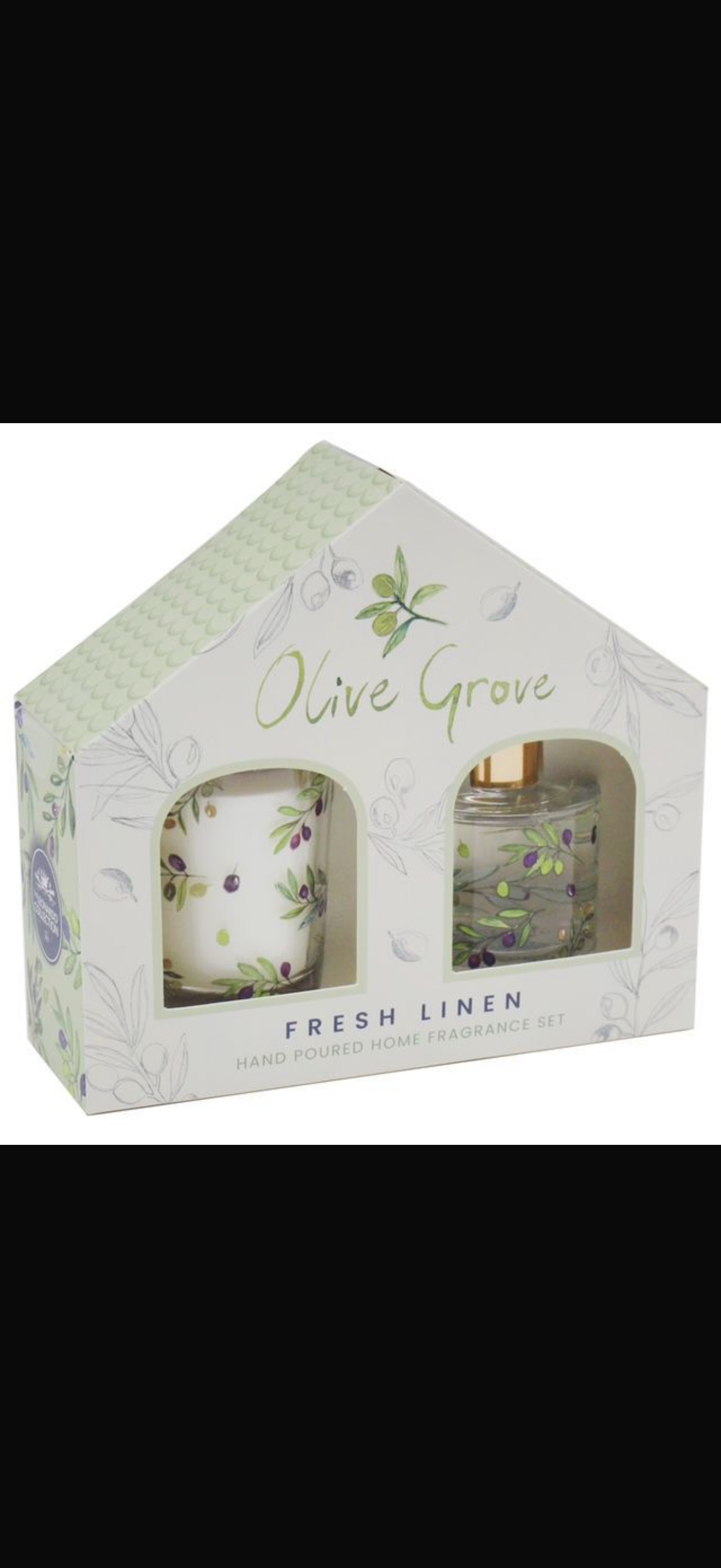 Scented candle & diffuser set fresh linen