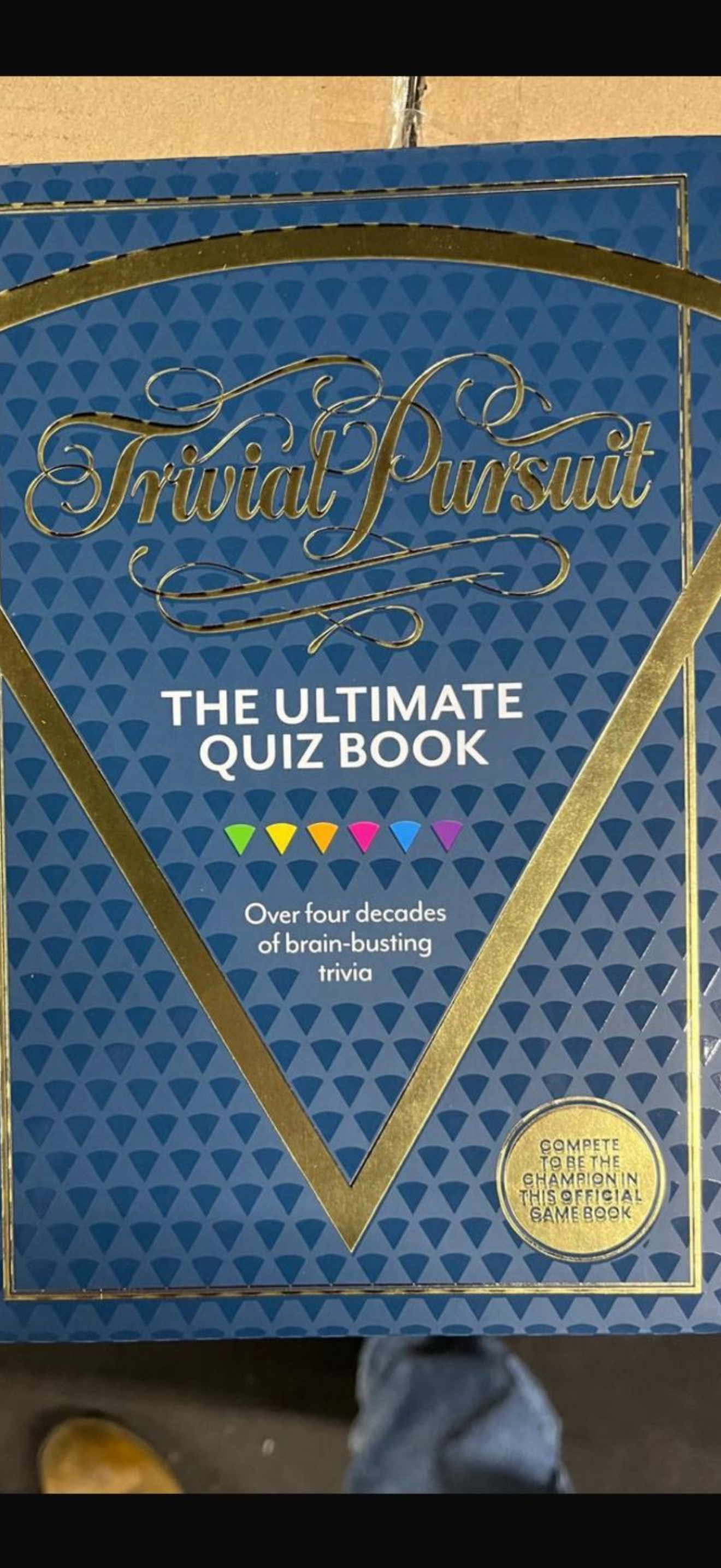 The trivial pursuits quiz book