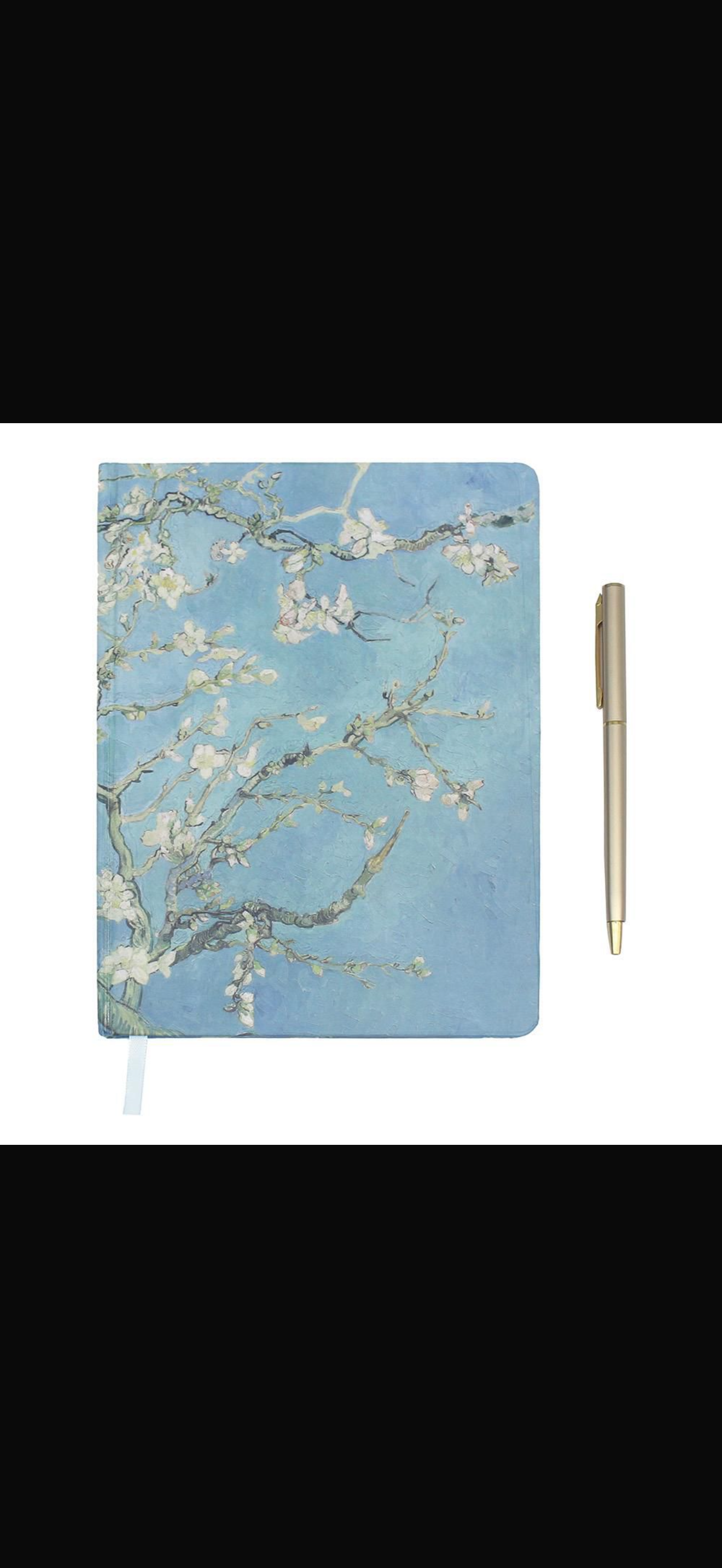 Lined note book & pen