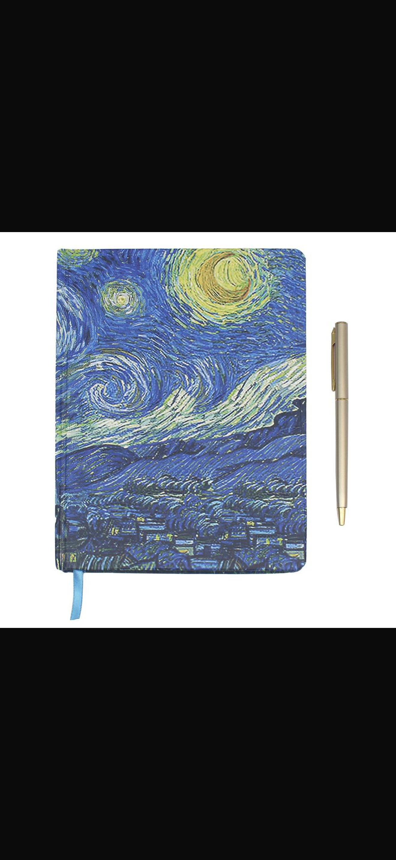 Lined note book & pen