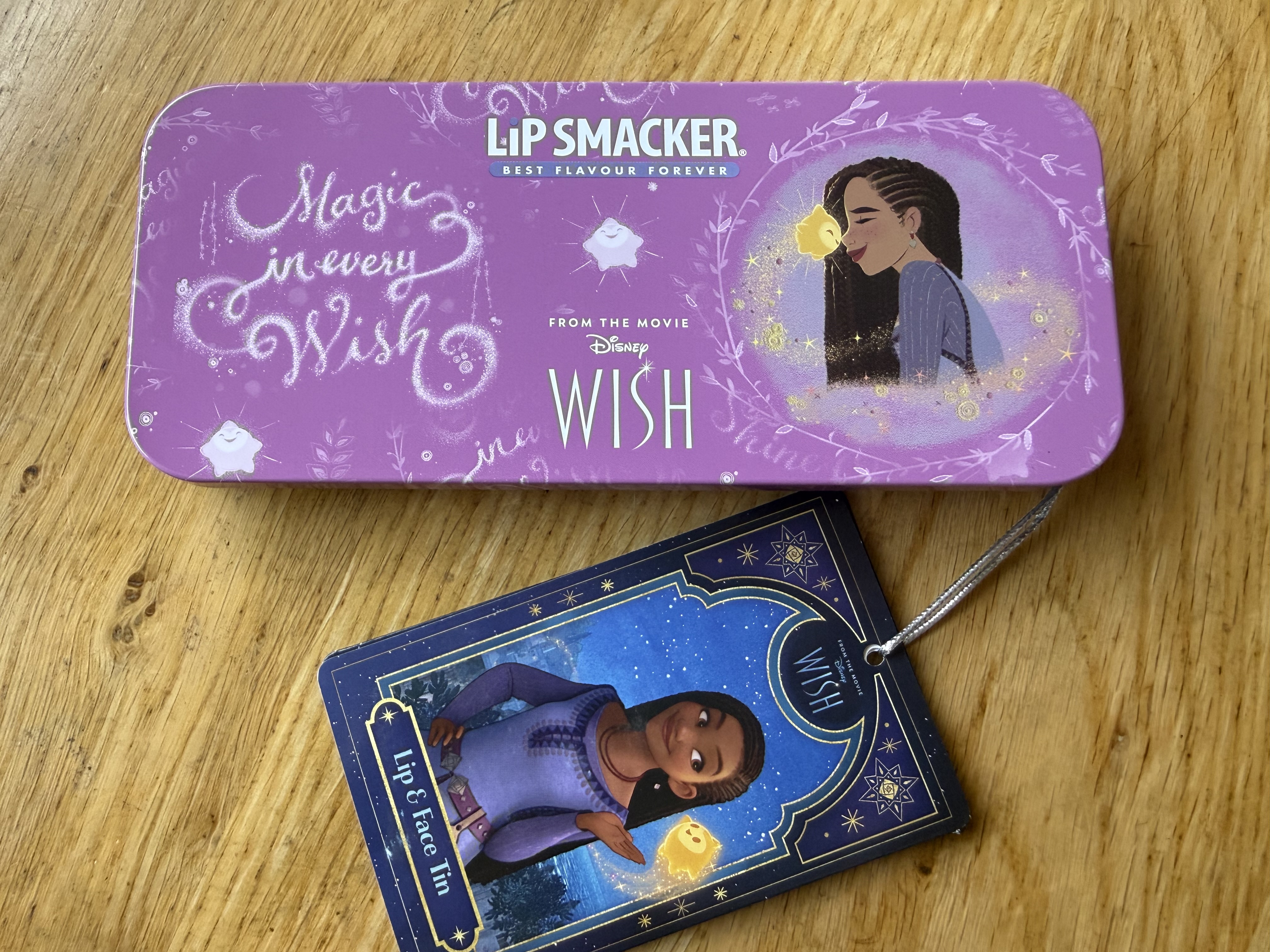 Disney wish mini cosmetics tin