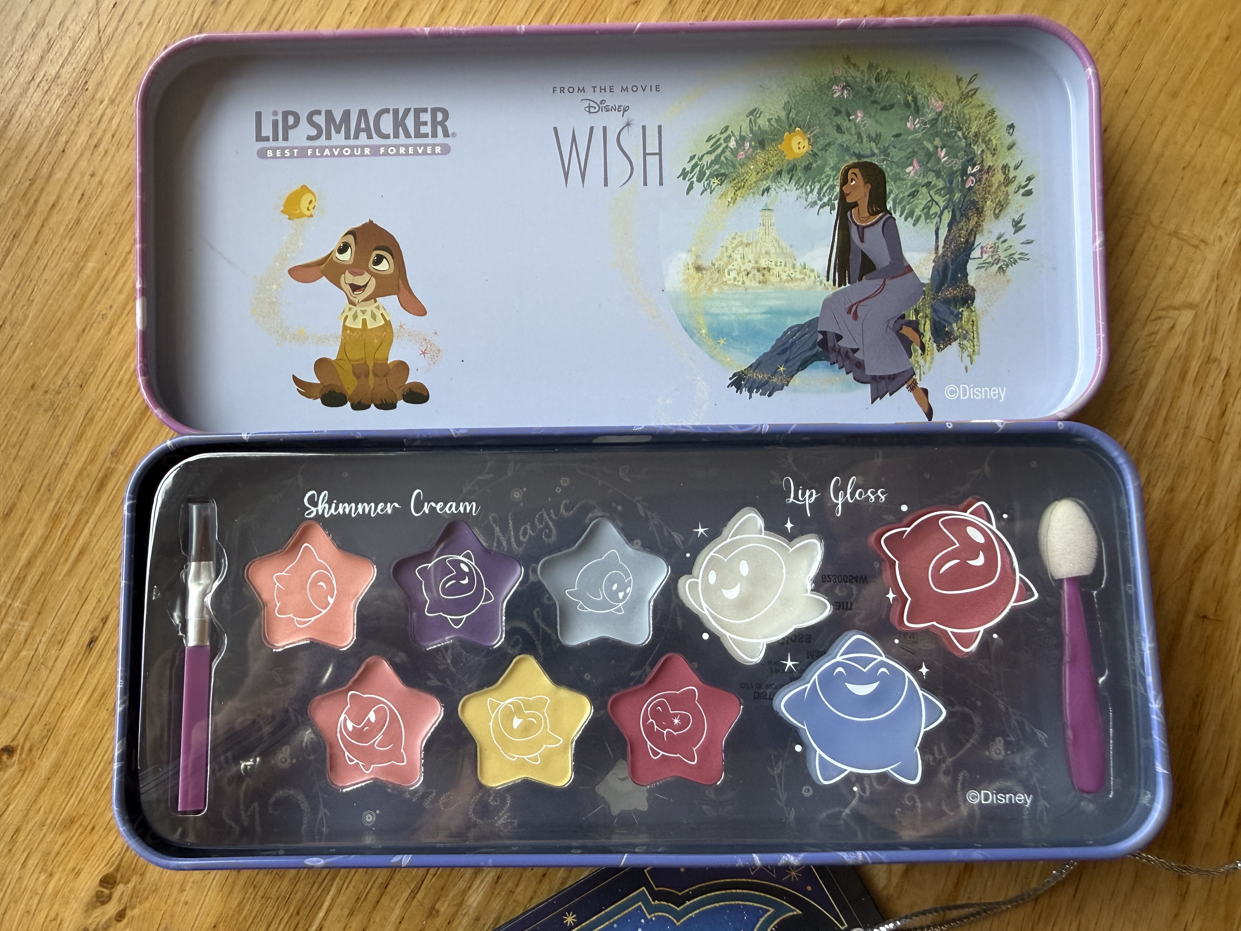 Disney wish mini cosmetics tin